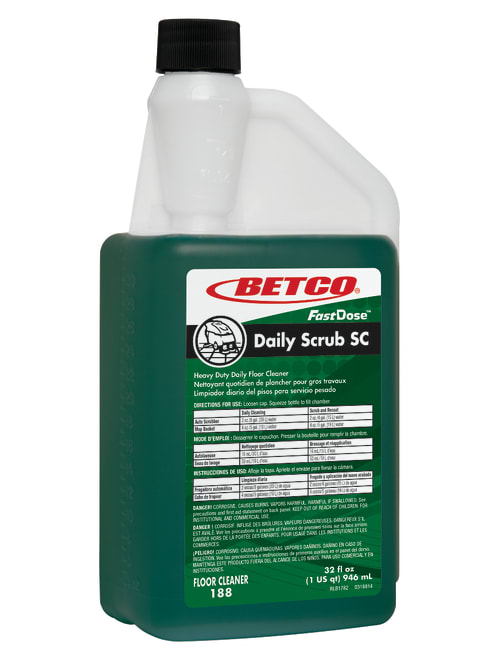 Betco Daily Scrub Sc 1 Quart Pack Of 6 Office Depot