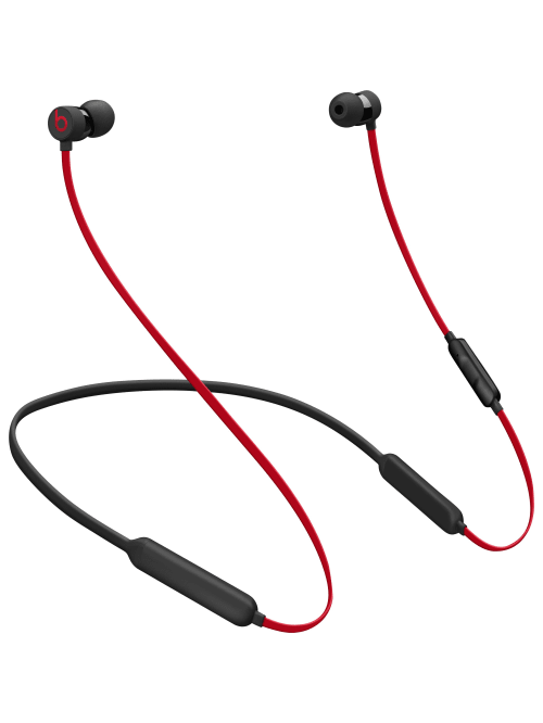 Beats By Dr Dre Beatsx Earphones The Beats Decade Collection Defiant Black Red Stereo Wireless Bluetooth Earbud Behind The Neck Binaural In Ear Defiant Black Red Office Depot