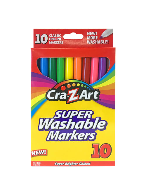 Yubbler - Cra-Z-Art Super Washable Markers, Fine Tip