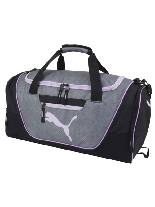 puma gym bag purple