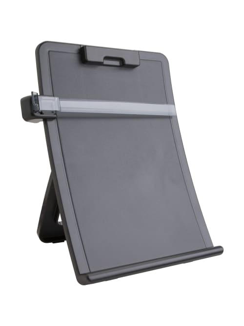 Sparco Curved Design Easel Document Holder 10 X 2 5 X 14 4 1 Each Black Office Depot