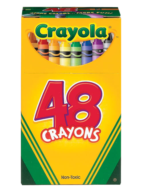 Crayola 48 Crayons - Assorted - 48 / Box Crayola 48 Crayons - Assorted - 48 / Box
