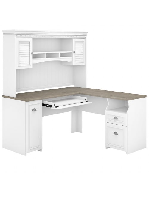 Bush fairview deals l shaped desk