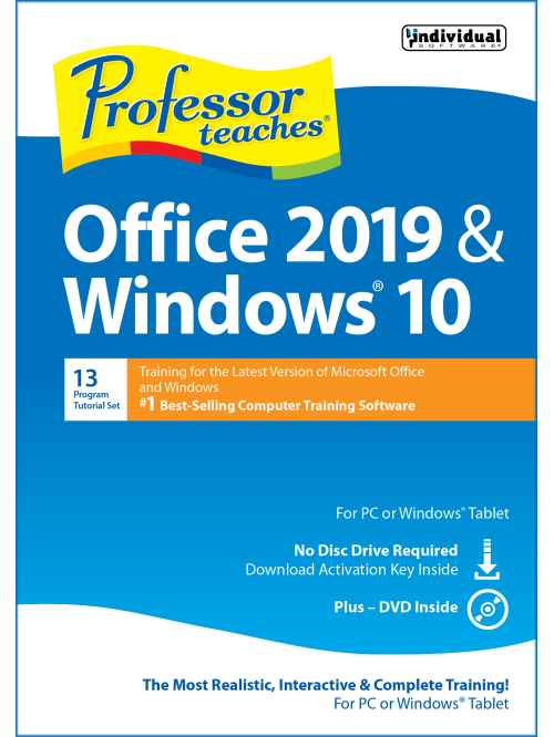 Professor Teaches Office 2019 And Windows 10 Disc Office Depot