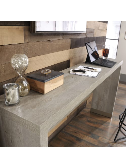 Sauder Manhattan Gate Sofa Table Mystic Oak Office Depot