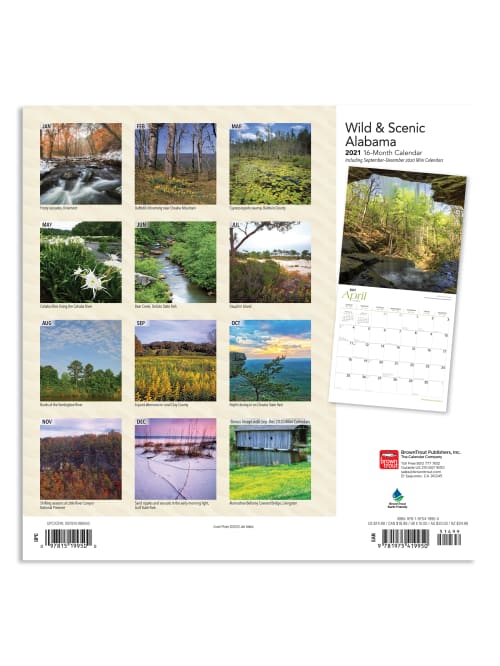 2021 alabama ducks unlimited calendar