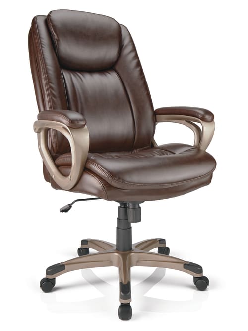 Realspace Tresswell Chair Brownchampagne Office Depot