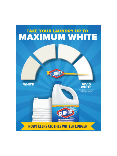 Clorox Liquid Bleach Regular 30 Oz Case Of 12 Office Depot