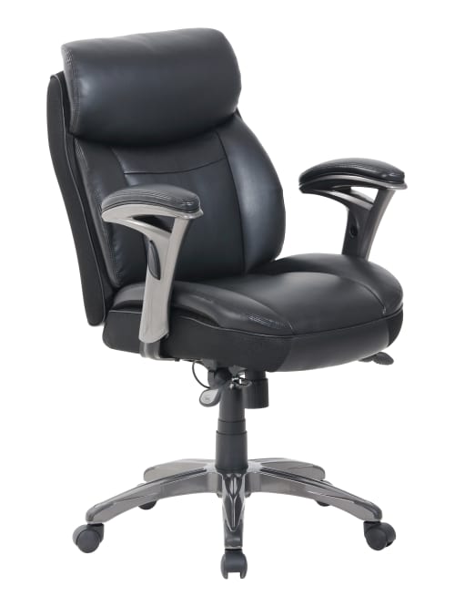 Serta Smart Layers Siena Chair Black Office Depot