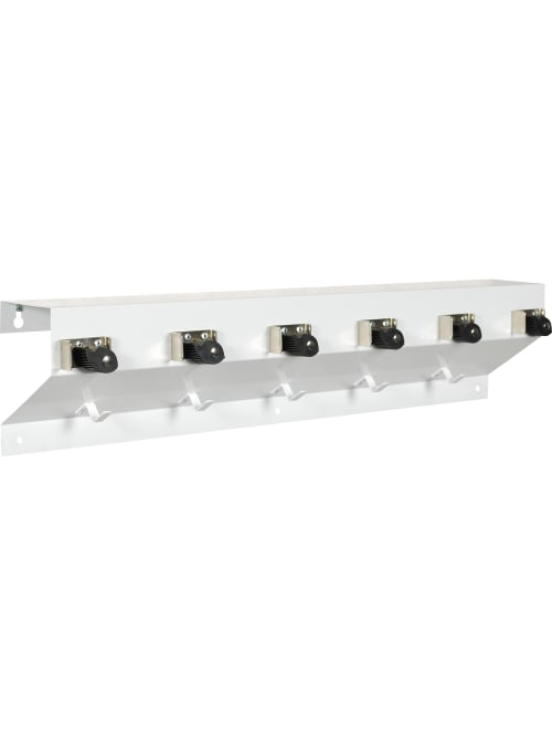 Ex Cell Clincher Mopbroom Holder White Office Depot