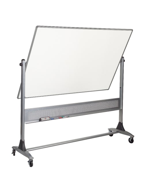 Mooreco Dura Rite Platinum Dry Erase Whiteboard High Pressure Laminate 72 X 48 Anodized Aluminum Frame Office Depot