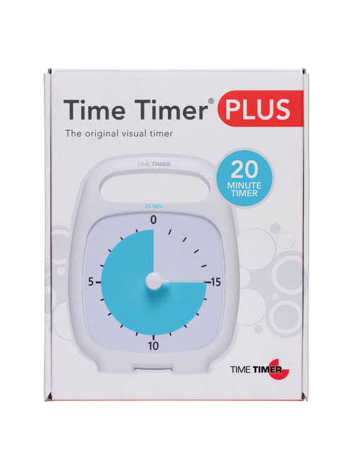 Time Timer Plus Visual Timer 20 Minute Office Depot