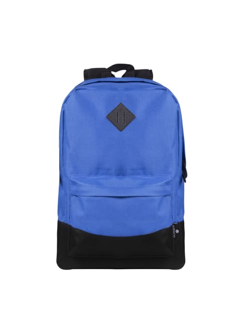 Volkano Daily Grind Backpack With 18 1 Laptop Pocket Royal Blue Office Depot