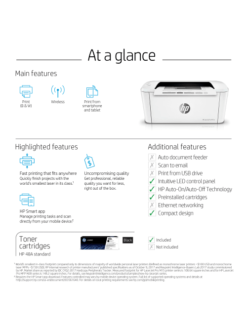 hp laserjet pro m15w wireless monochrome laser printer w2g51a item 7507820