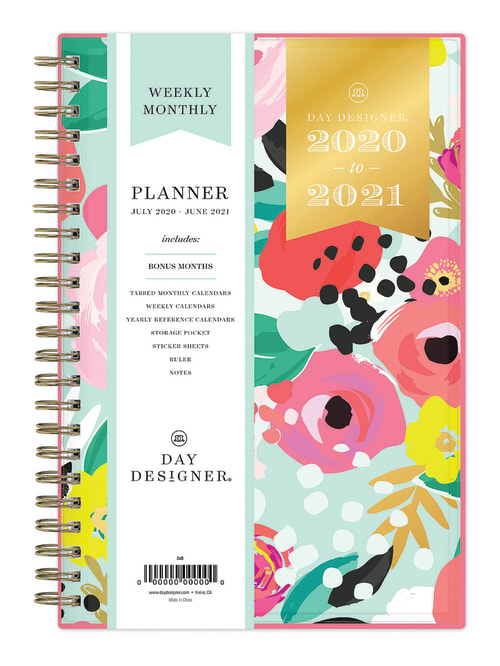 Blue Sky Day Designer Cyo Planner 120056 Office Depot