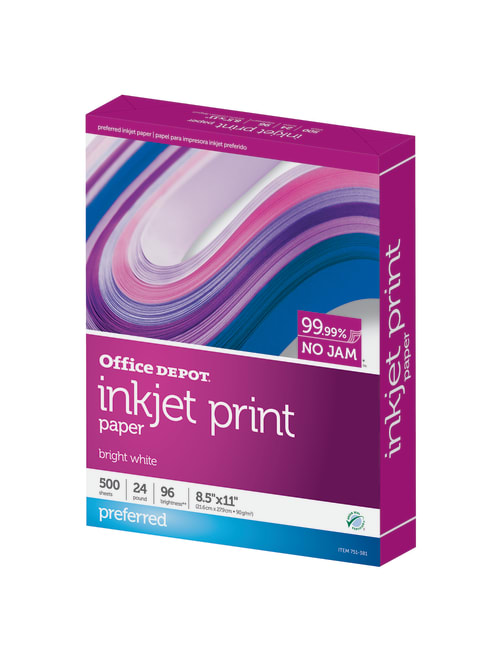 Office Depot Ink Paper Fsc Certfied 500 Pk Office Depot