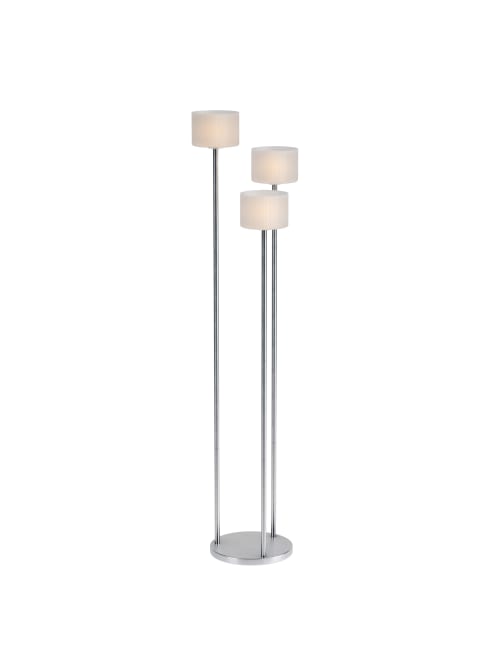 3 light torchiere floor lamp