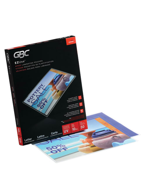 Swingline Gbc Ezuse Thermal Laminating Pouches Office Depot
