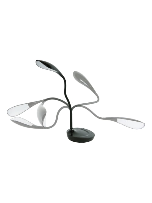 easy home gooseneck led touch desk lamp