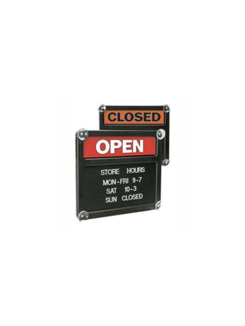 Office Depot Brand Double Sided Openclosed Message Board 13 18 X 15 18 Office Depot