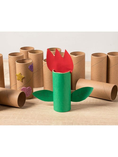 Craft Rolls 24 Pack Cardboard Tubes For Diy Crafts 3 9 Inches