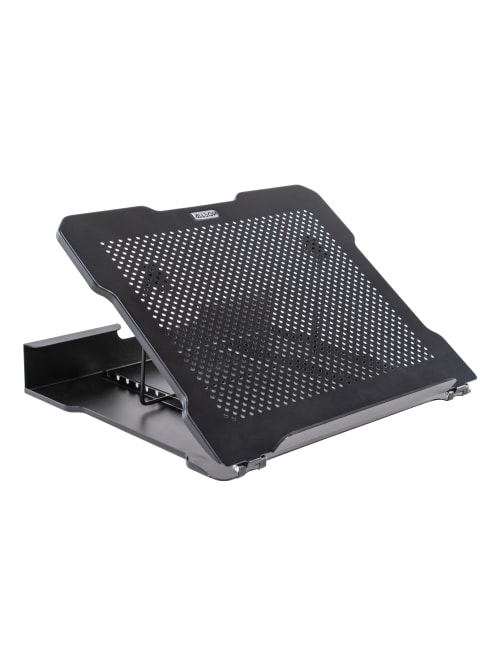Allsop Adjustable Metal Laptop Stand 2 12 H X 13 716 W X 11 12 D Black Office Depot