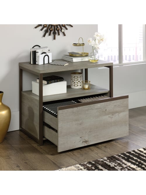 Sauder Manhattan Gate Lateral File Oak Office Depot Find great deals on sauder furniture at kohl's today! sauder manhattan gate 31 w lateral 1 drawer file cabinet mystic oak item 7648330