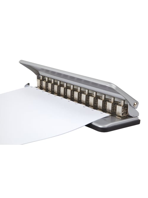 Tul Custom Hole Punch Silver Office Depot
