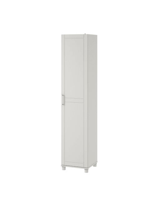 Ameriwood Home Callahan 16 Utility Storage Cabinet 5 Shelves White Office Depot