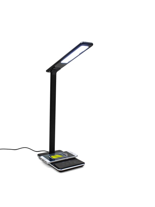 M Edge Luminous Chargerlamp Ch Lmp P B Office Depot