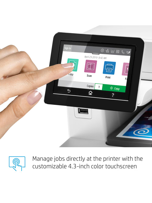 Hp Color Laserjet Pro Mfp M479fdw Printer Office Depot
