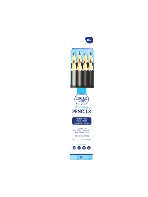 Artskills Premium Drawing Pencils 2 5 Mm 2b2h6bhb Hardness Black