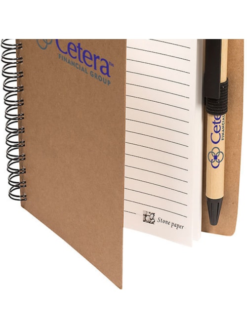 Stone Paper Notebook With Pen Office Depot