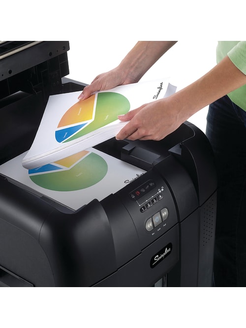 Swingline Stack And Shred 600x Auto Feed 600 Sheet Shredder