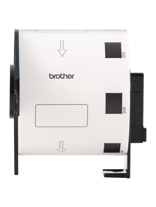 brother 209 label size
