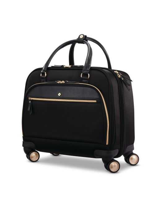 spinner luggage with laptop compartment