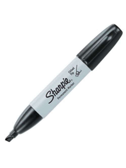 Upc Sharpie Chisel Black Office Depot