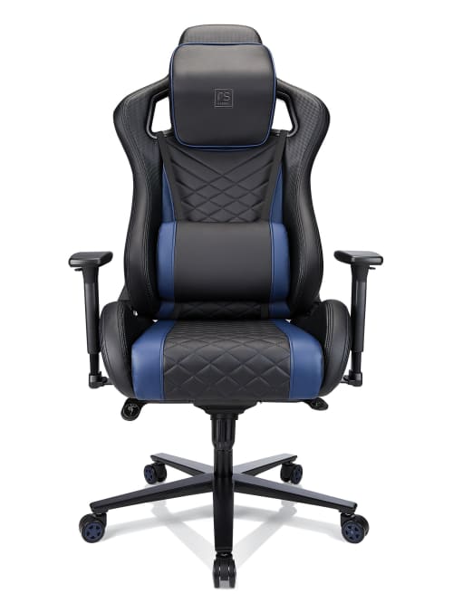 realspace davanti gaming chair blackblue office depot