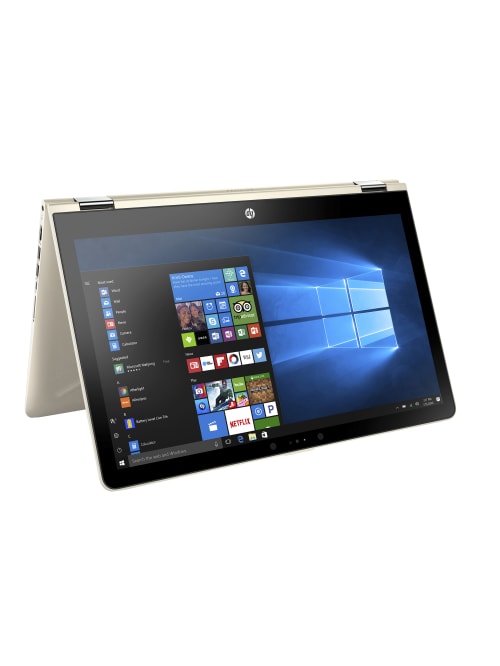 Hp Pavilion X360 15 Br076nr Convertible Laptop 15 6 Touch Screen 7th Gen Intel Core I3 8gb Memory 1tb Hard Drive Windows 10 Home Office Depot