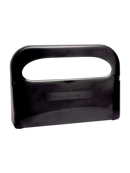 Rochester Midland Plastic Toilet Cover Dispenser Smoke Gray Office Depot