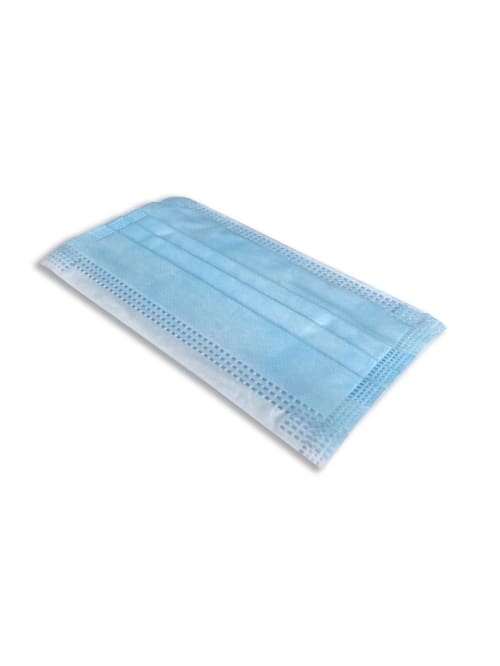 Carelder 3 Ply Pleated Face Mask Box Of 50 Office Depot