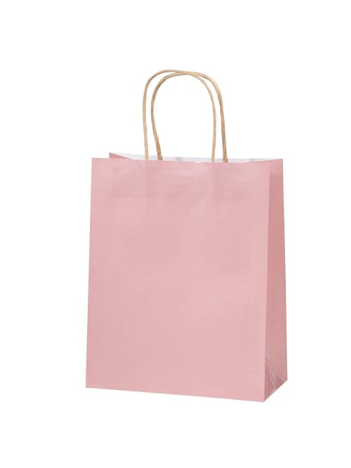 pink favor bags with handles