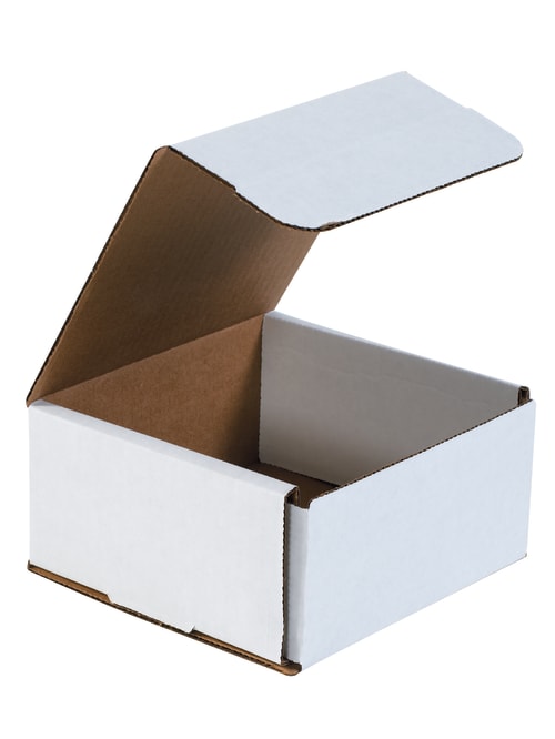Office Depot Brand White Corrugated Mailers 6 X 6 X 3 Pack Of 50 Office Depot
