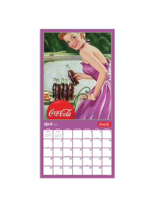 coca cola shutterfly calendar 2021