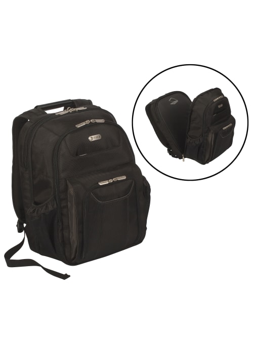 Targus 15 8 Zip Thru Air Traveler Backpack Office Depot