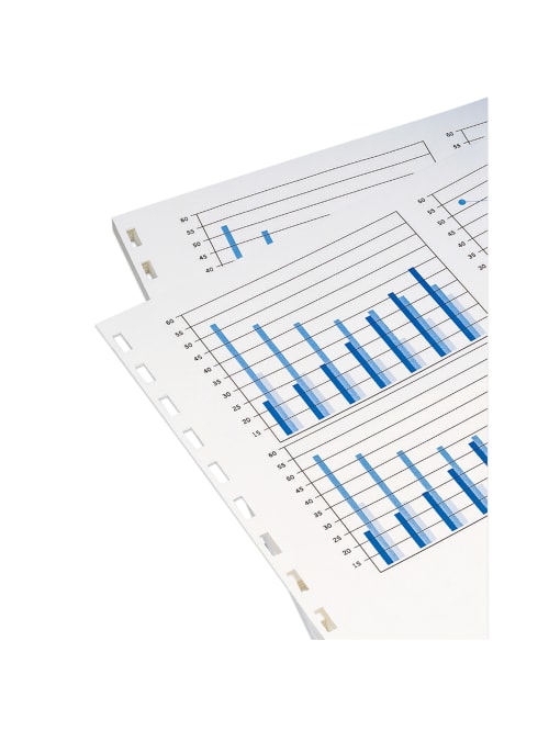 Gbc Prepunched Paper For Comb Binding 19 Hole Punched On Left 20 Lb Ream Of 500 Sheets Office Depot