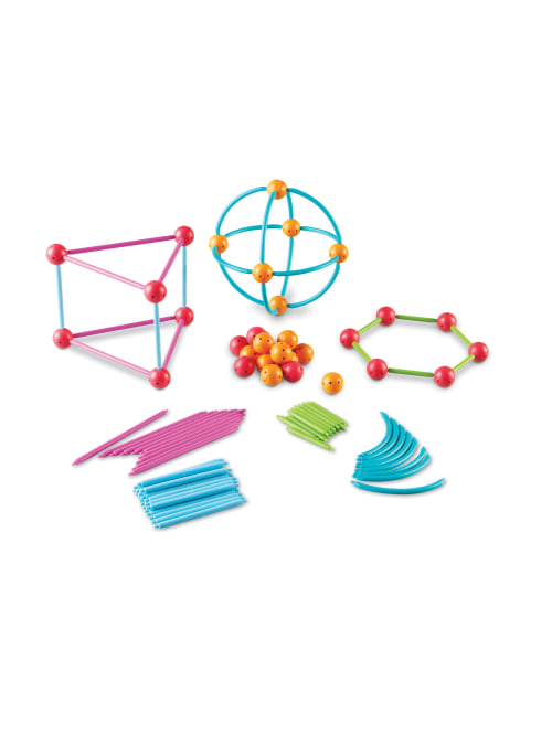 learning resources geometric shapes building set