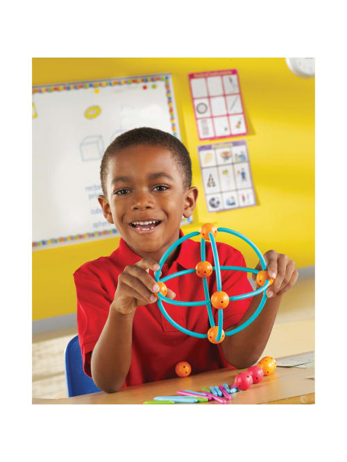 learning resources geometric shapes building set