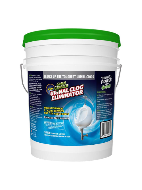 Green Gobbler Urinal Clog Remover 25 Lb 2pk Office Depot