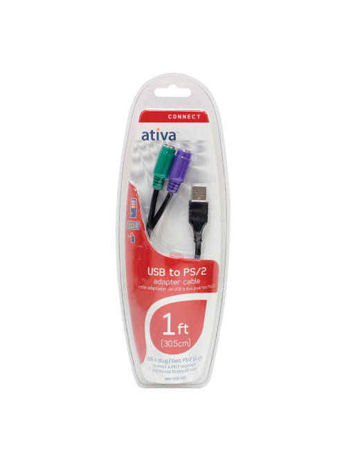 Ativa Ps2 To Usb Adapter Office Depot